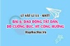 Lý thuyết Vật lí 11 Kết nối tri thức bài 6: Dao động tắt dần, dao động cưỡng bức và hiện tượng cộng hưởng